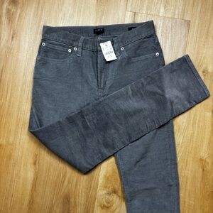 J. Crew Gray Corduroy Men's Pants
